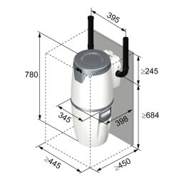 allaway Zentralstaubsauger Z45i