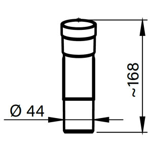 allaway 15&deg; Bogen &Oslash; 44 mm