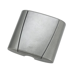 allaway Saugdose OPTIMA Metall ohne Schloss (Satinnickel)