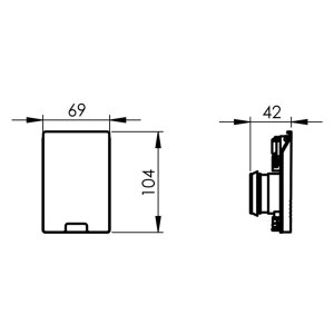 allaway Saugdose CLASSIC - mit Kontaktstiften