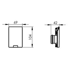allaway Saugdose CLASSIC - mit Kontaktstiften
