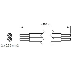 allaway Steuerleitung - 100 m
