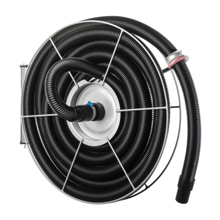 allaway PRO Schlauchabroller - mit Saugschlauch (antistatisch) 10 m (Ø 32 mm)