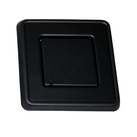 allaway PRO Halton Saugdose (Schwarz) abschließbar Ø 42 mm